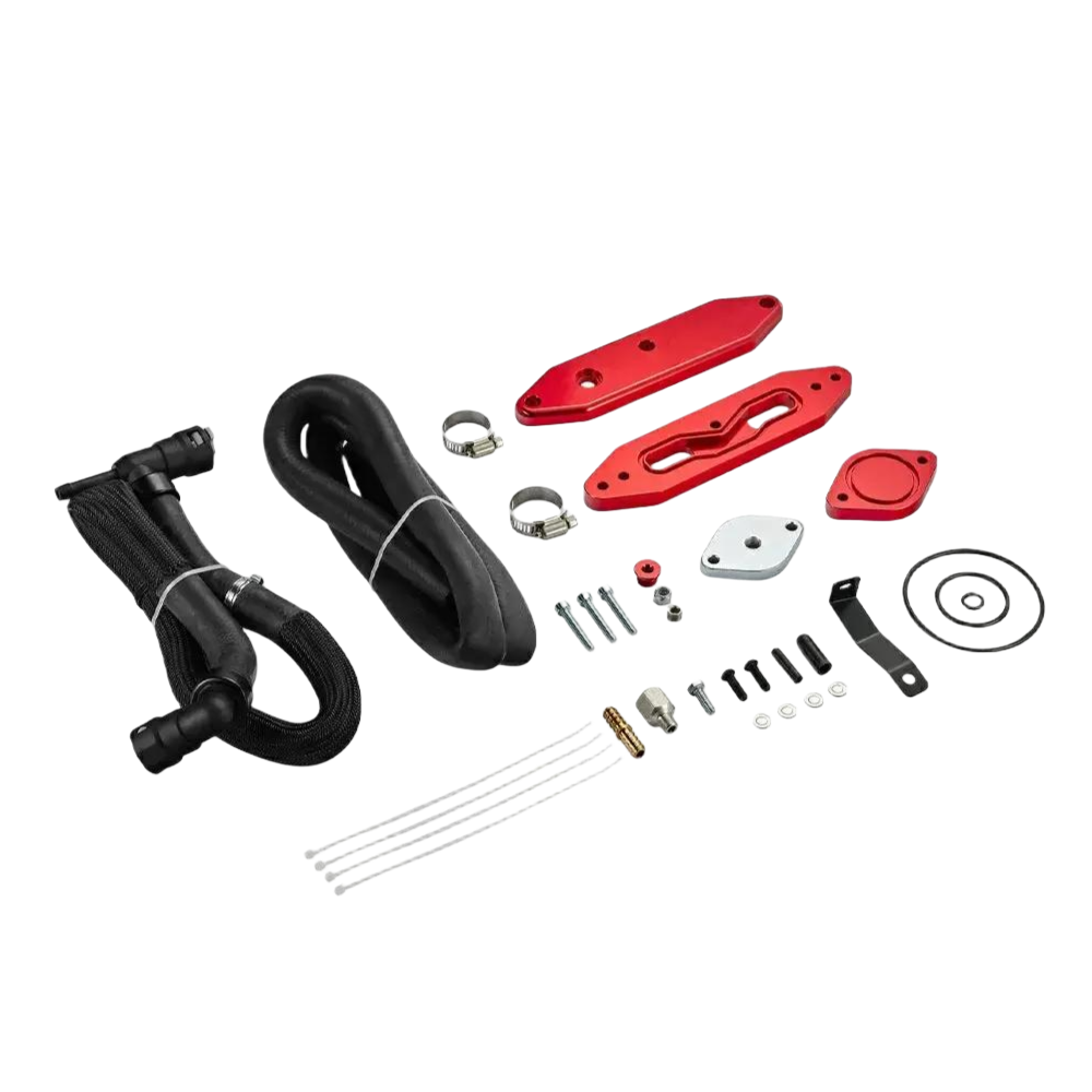 EGR Delete Kit For 2015-2016 6.7L Powerstroke Diesel Ford F250 F350 F450 F550 w/Coolant Bypass | SPELAB