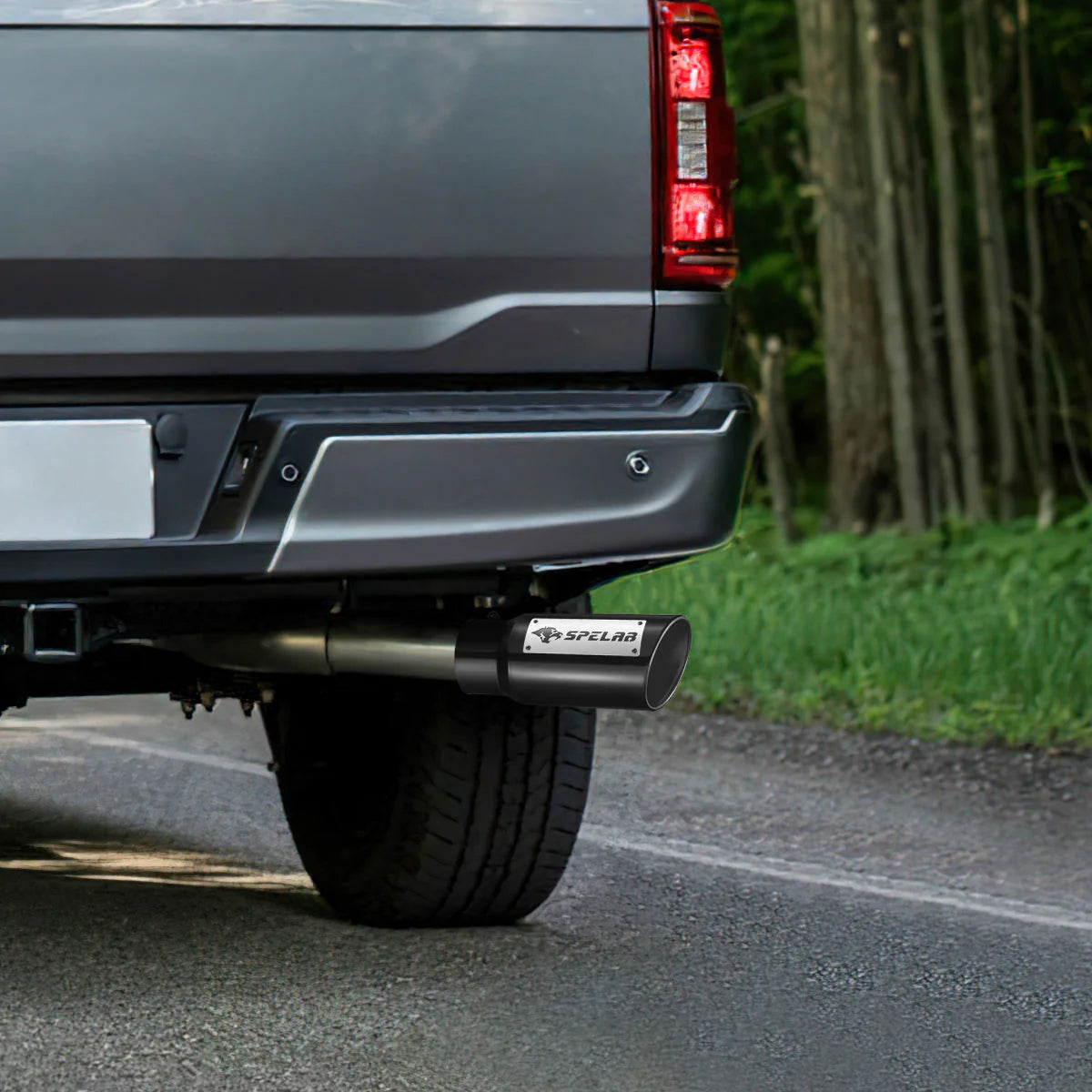 SPELAB Upgrade Exhaust Tip - 4In 5Out, 5In 6Out, 12''Length, T304