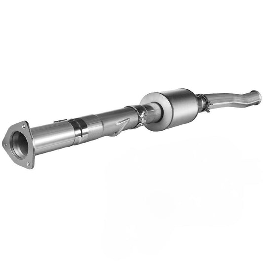 4" 2011-2023 Ford 6.7 Powerstroke DPF Delete Race Pipe w/Muffler | SPELAB