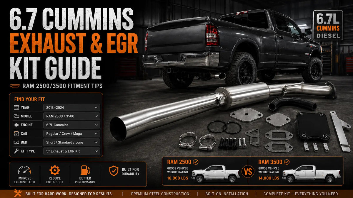 6.7 Cummins 5-Inch Exhaust & EGR Kit Guide for Ram 2500/3500 Owners DieselPerf
