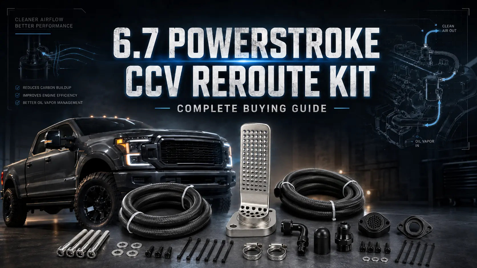 6.7 Powerstroke CCV Reroute Kit: Complete Buying Guide DieselPerf