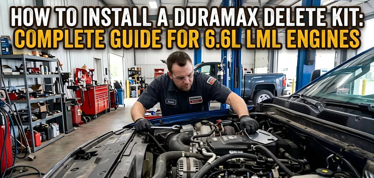 How to Install a Duramax Delete Kit: Complete Guide for 6.6L LML Engines 2026 DieselPerf