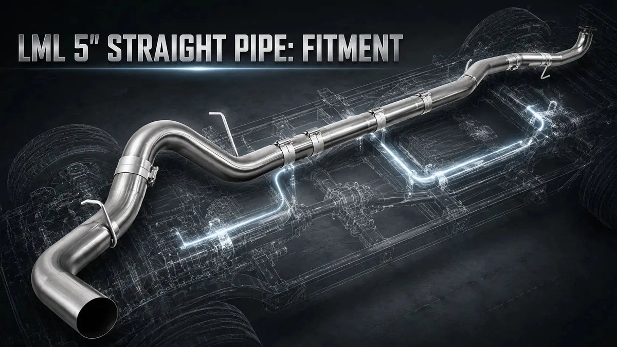 LML 5 Inch Straight Pipe: The Ultimate Fitment Guide DieselPerf