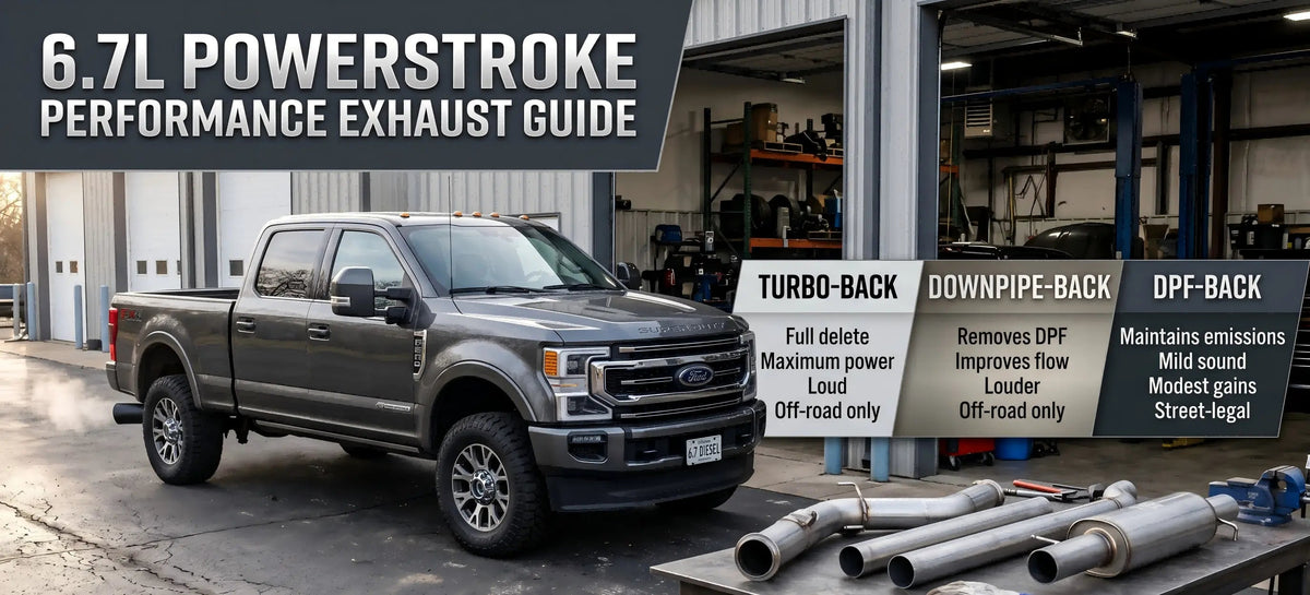 5-Inch Exhaust System Guide for 6.7 Powerstroke Buyers DieselPerf