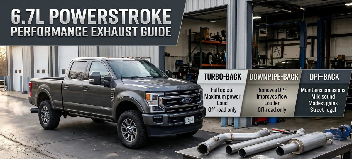 5-Inch Exhaust System Guide for 6.7 Powerstroke Buyers DieselPerf