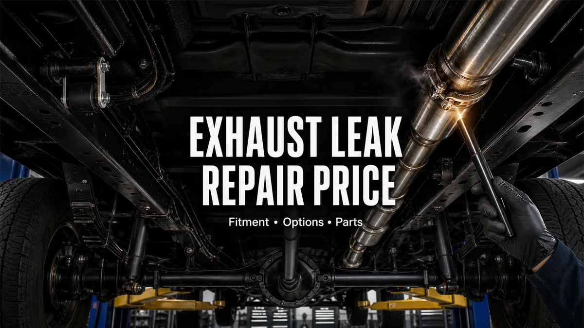 Exhaust Leak Repair Price | Fitment, Options & Parts DieselPerf