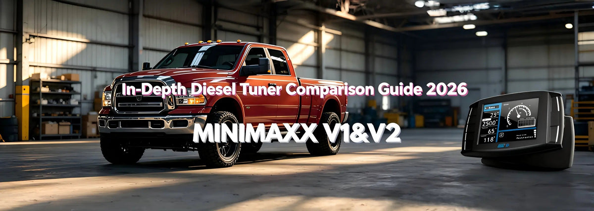 Mini Maxx V1 Tuner vs V2: In-Depth Diesel Tuner Comparison Guide 2026 DieselPerf