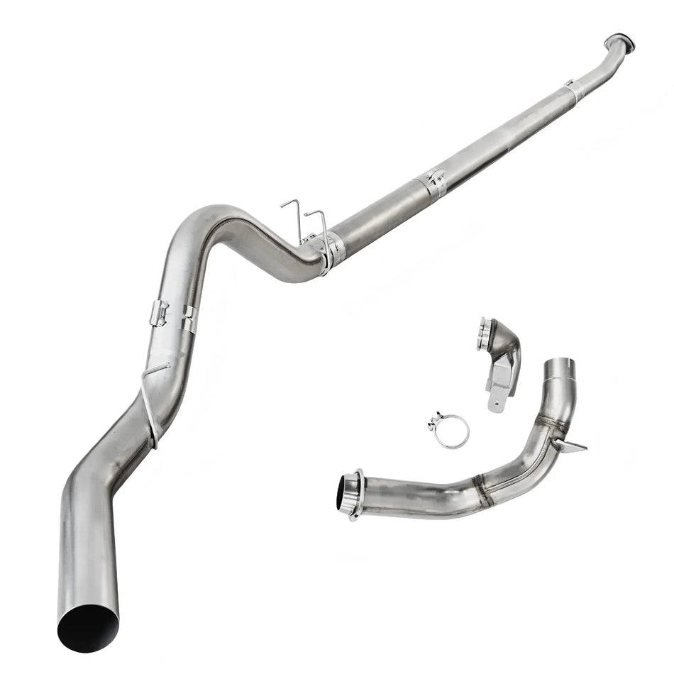 2011-2025 6.7L Powerstroke 5'' Downpipe-Back DPF Delete Pipe DieselPerf