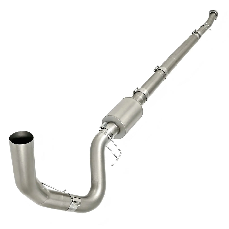 2008-2010 6.4L Powerstroke 5'' Downpipe-Back DPF Delete Pipe DieselPerf