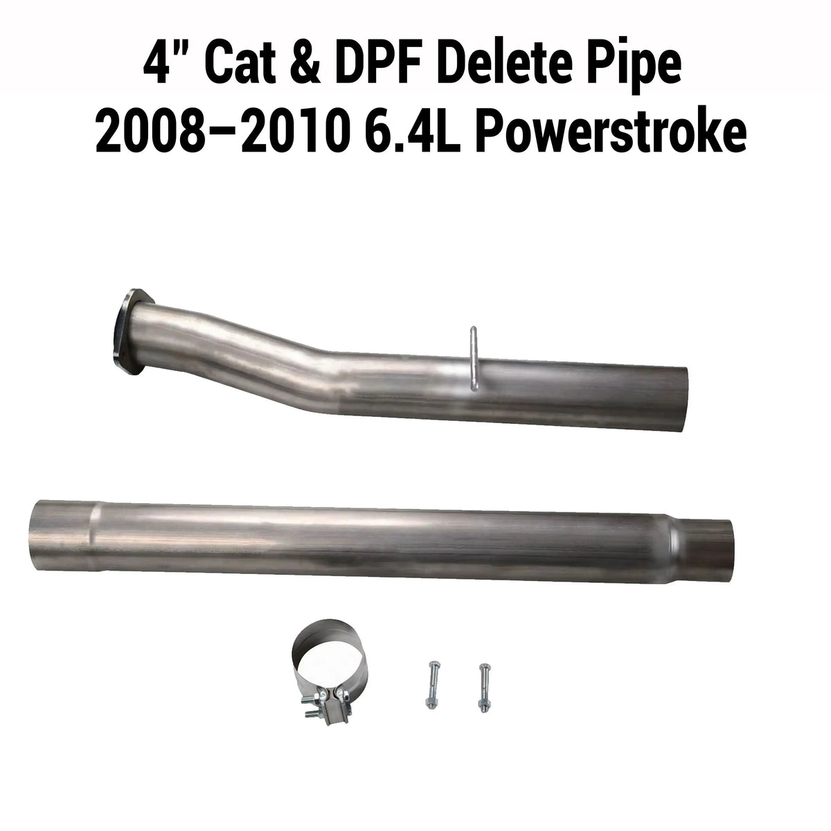 2008-2010 6.4L Powerstroke 4" & 5" DPF Delete Pipe DieselPerf