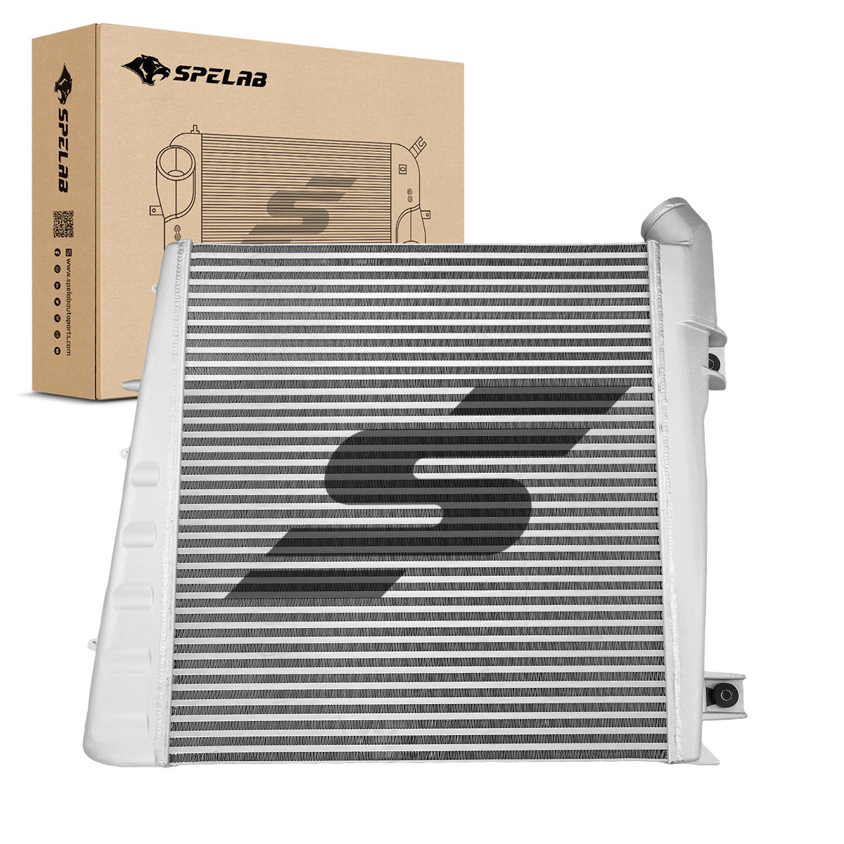 Tube-Fin Intercooler for 2008-2010 Ford 6.4L Powerstroke F250 F350 F450 F550 | SPELAB