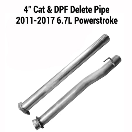 2011-2025 6.7L Powerstroke 4" & 5" DPF Delete Pipe DieselPerf