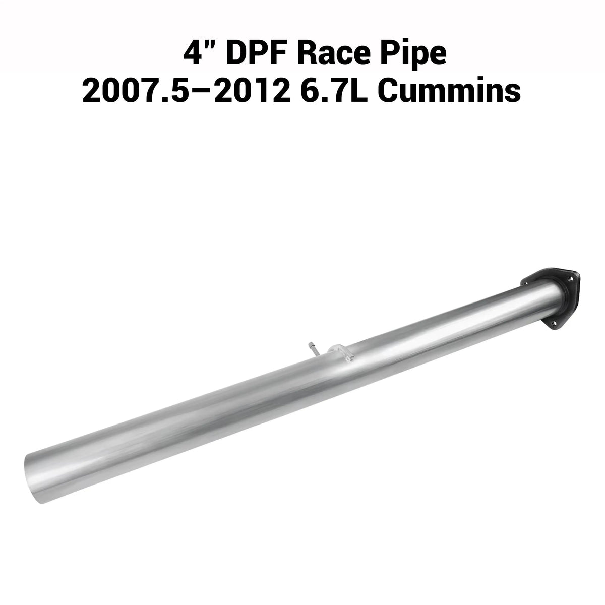 2007.5-2012 6.7L Dodge Ram Cummins 4" DPF Delete Race Pipe DieselPerf