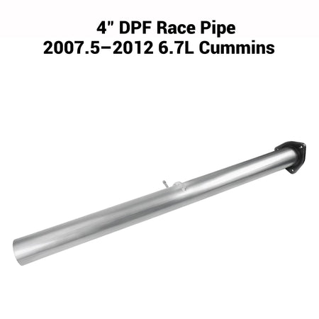 2007.5-2012 6.7L Dodge Ram Cummins 4" DPF Delete Race Pipe DieselPerf