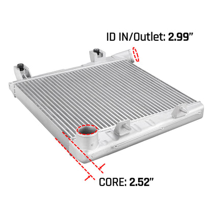 Tube-Fin Intercooler for 2008-2010 Ford 6.4L Powerstroke F250 F350 F450 F550 | SPELAB