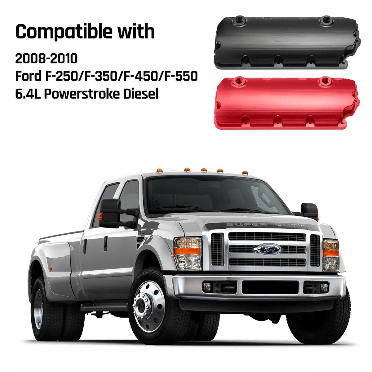 Billet Aluminum Valve Cover for 2008-2010 Ford 6.4L Powerstroke