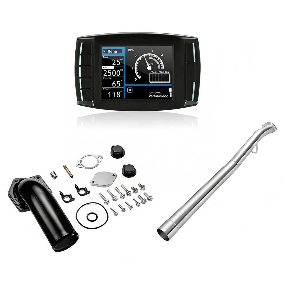 4"/5" DPF EGR DEF Delete All-in-One Kit for 2008-2010 Ford 6.4L Powerstroke DieselPerf