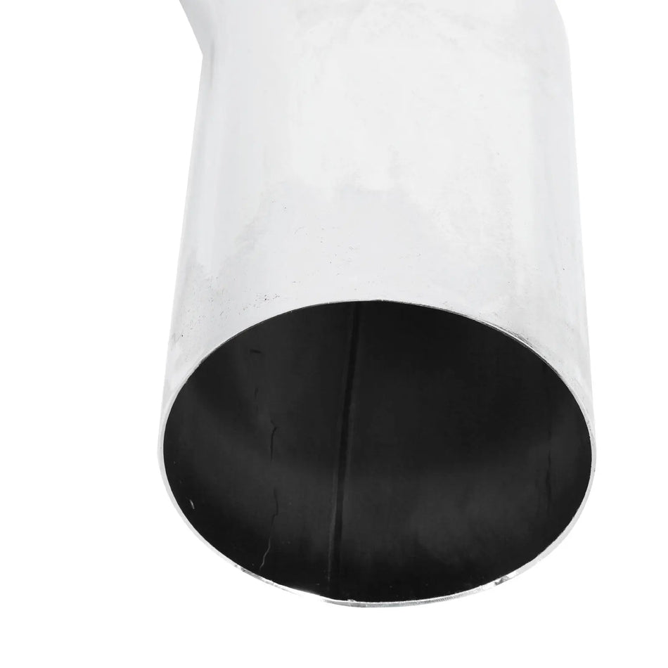 Chrome Turn Down Exhaust Tip: 5" In 6" Out & 4" In 5" Out DieselPerf