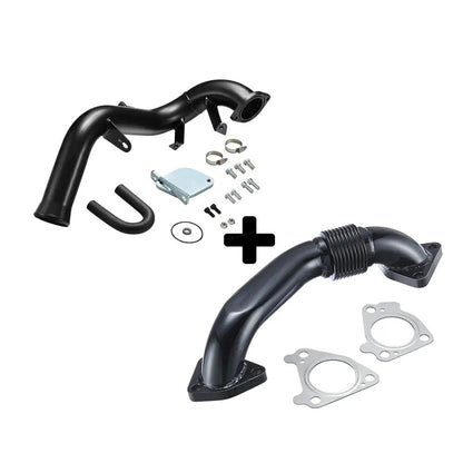 2007.5-2010 6.6L Duramax LMM EGR Delete Kit High Flow Intake Elbow Pipe Tube | SPELAB