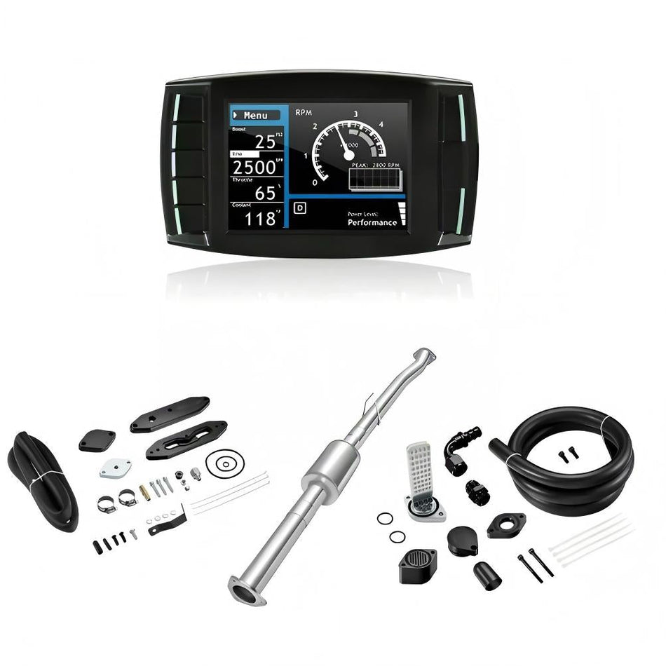 2011-2019 Ford F250 F350 F450 6.7L Powerstroke Delete Kit - DPF EGR DEF & CCV Reroute All-in-One DieselPerf