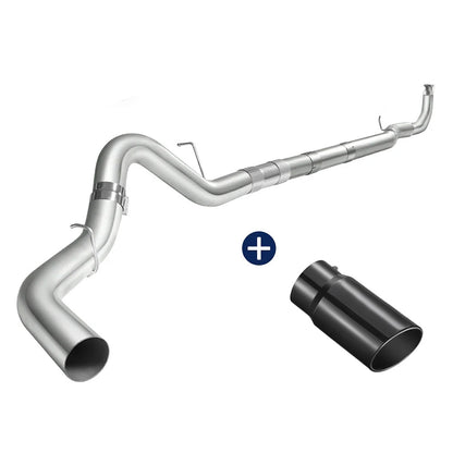 4"/5" Downpipe-Back 2011-2015 LML 6.6 Duramax DPF Delete Race Pipe | SPELAB