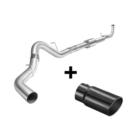4"/5" 2017-2025 L5P 6.6L Duramax DPF Delete Race Pipe Chevy GMC 2500HD 3500HD DieselPerf