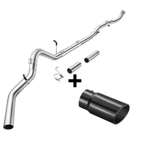 4"/5" 2017-2025 L5P 6.6L Duramax DPF Delete Race Pipe Chevy GMC 2500HD 3500HD DieselPerf