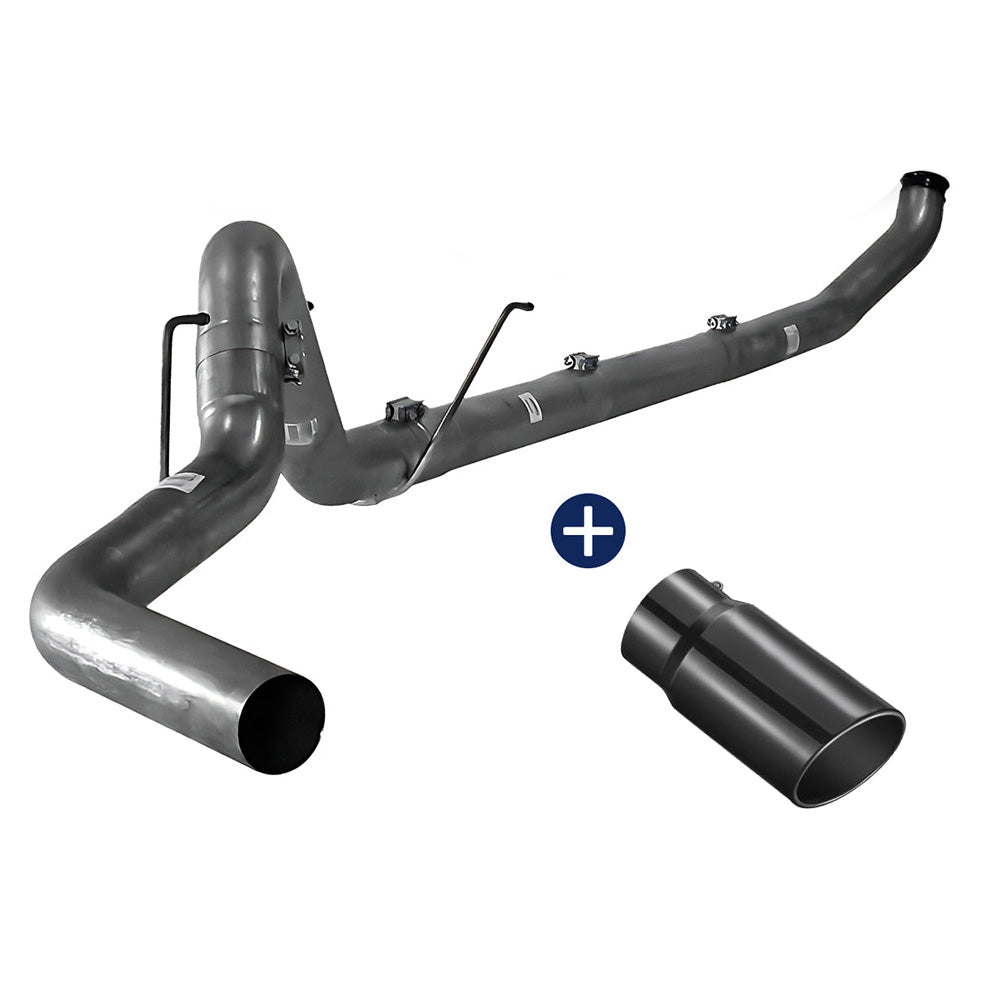 5" Turbo-Back for 2003 Dodge Ram 5.9L Diesel DPF Delete Race Pipe
