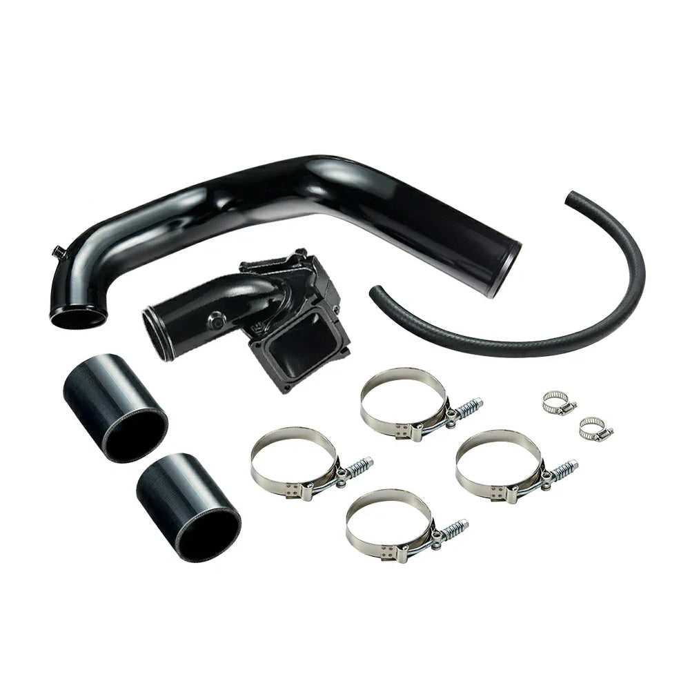 3 Inch Y-Bridge Cold Side Intercooler Pipe for 2006-2010 6.6 Duramax LBZ LMM