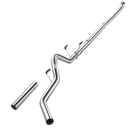 For 4"/5" DPF Delete Race Pipe 2004.5-2007 Dodge Ram 2500/3500 5.9L Diesel