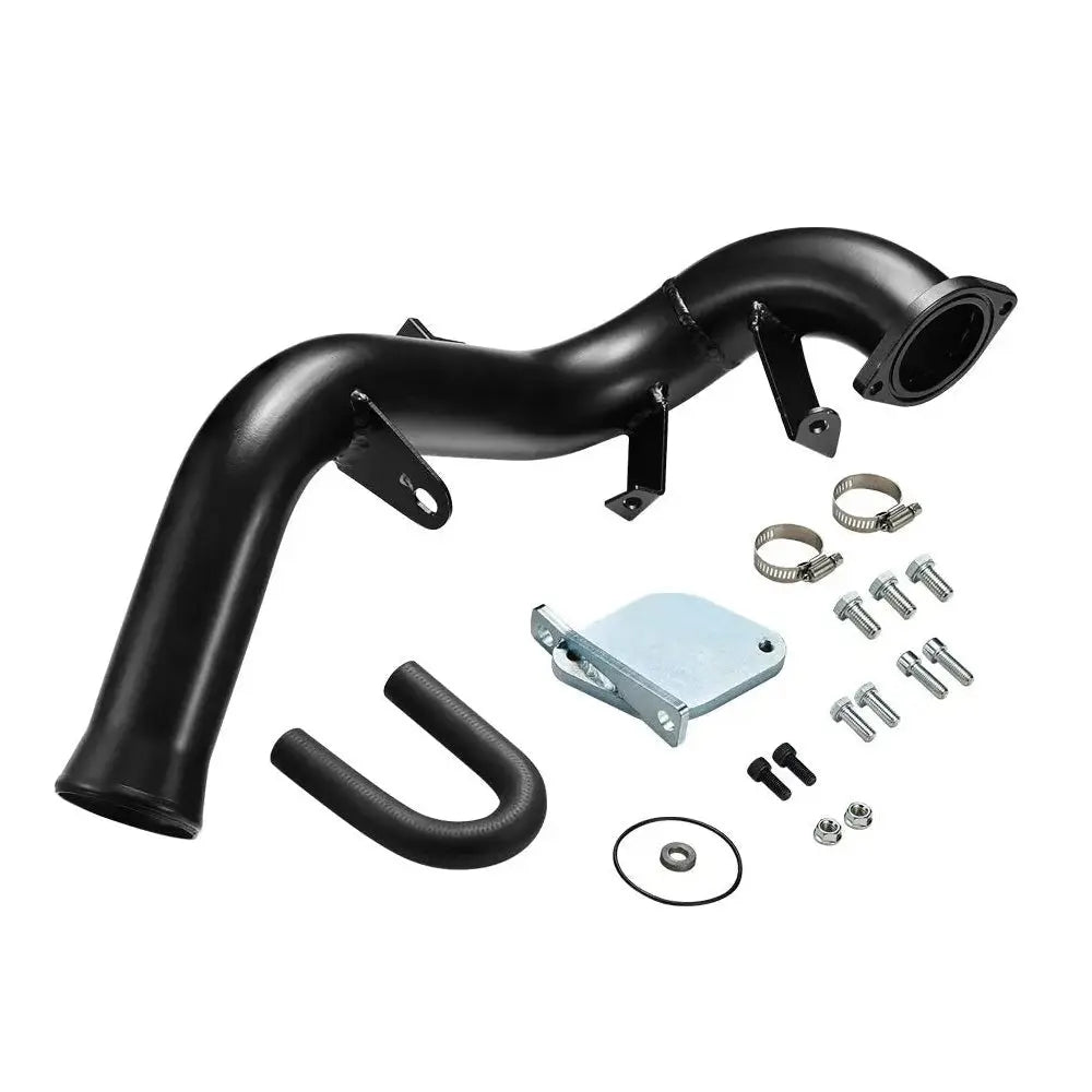 2007.5-2010 6.6L Duramax LMM EGR Delete Kit High Flow Intake Elbow Pipe Tube DieselPerf