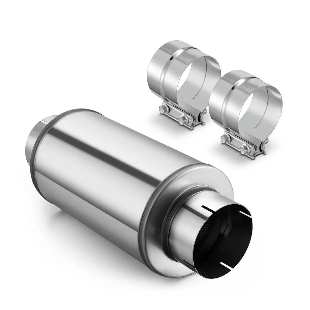 4''/5'' Stainless Steel Diesel Muffler For Dodge Ram Diesel Duramax Powerstroke |SPELAB