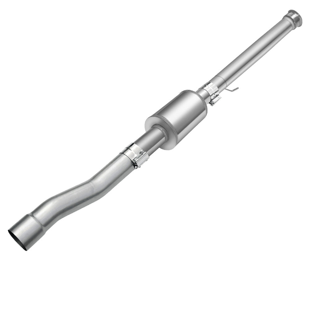 For 4" DPF Delete Race Pipe w/Muffler For 2019-2025 Dodge Ram 2500/3500 6.7L Diesel