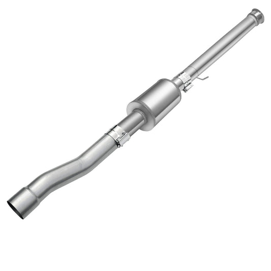 For 4" DPF Delete Race Pipe w/Muffler For 2019-2025 Dodge Ram 2500/3500 6.7L Diesel