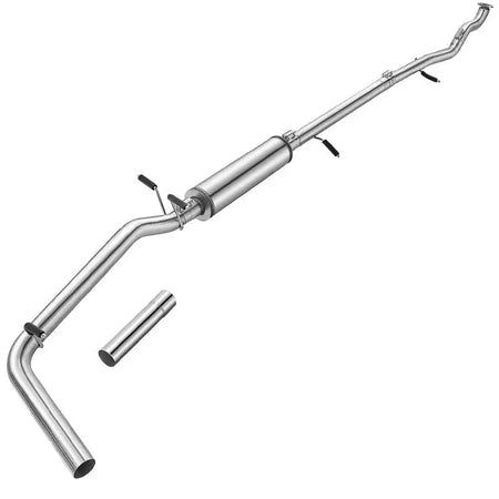 3" Turbo-Back 2016-2019 LWN 2.8L Duramax DPF Delete Race Pipe w/Muffler DieselPerf