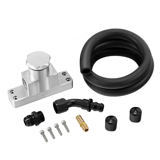 CCV PCV ReRoute Delete Kit For 2008-2010 6.4L Powerstroke Diesel Ford F250 F350 F450 F550