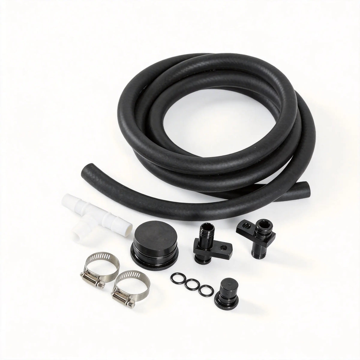 CCV/PCV Reroute Delete Kit for 2004-2010 6.6L Duramax (LLY/LBZ/LMM) DieselPerf