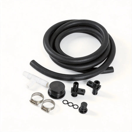 CCV/PCV Reroute Delete Kit for 2004-2010 6.6L Duramax (LLY/LBZ/LMM) DieselPerf