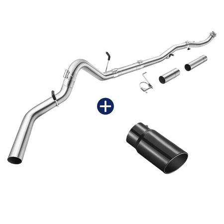 4"/5" 2017-2025 L5P 6.6L Duramax DPF Delete Race Pipe Chevy GMC 2500HD 3500HD DieselPerf
