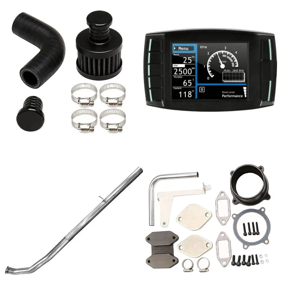 2007.5-2009 Cummins 6.7L All-in-One Delete Kit: DPF, EGR, CCV & Tuner DieselPerf