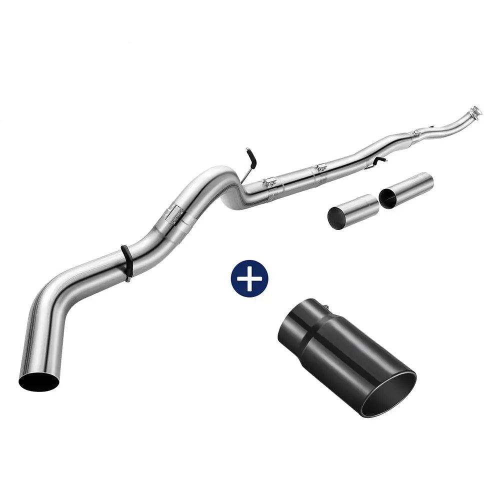 4"/5" 2017-2025 L5P 6.6L Duramax DPF Delete Race Pipe Chevy GMC 2500HD 3500HD DieselPerf