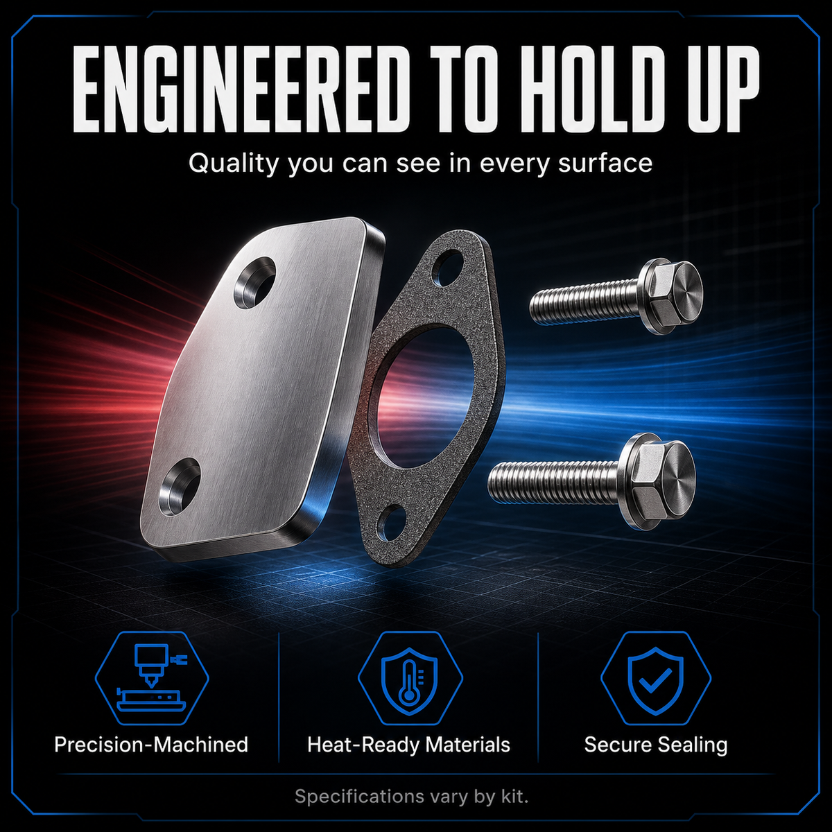 2003-2007 6.0L Powerstroke EGR& Cooler Delete Kit with Up-Pipe DieselPerf