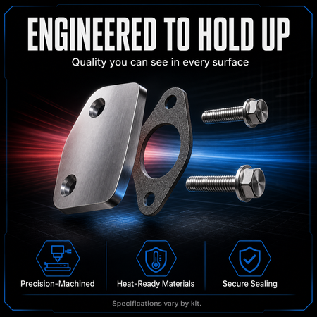 2003-2007 6.0L Powerstroke EGR& Cooler Delete Kit with Up-Pipe DieselPerf