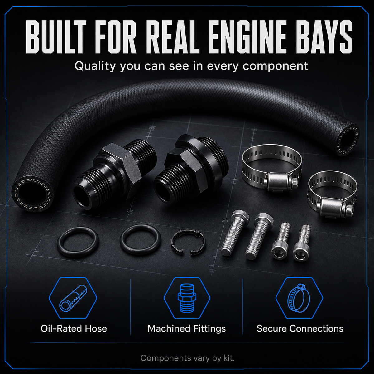 2011-2025 6.7L Powerstroke CCV Reroute/Delete Upgrade Kit DieselPerf