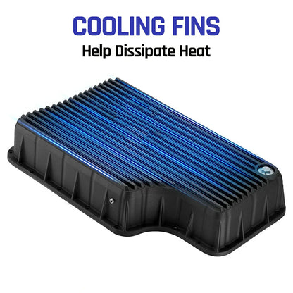 6R140 Transmission Pan for 2011-2019 Ford 6.7L Powerstroke F250 F350 F450