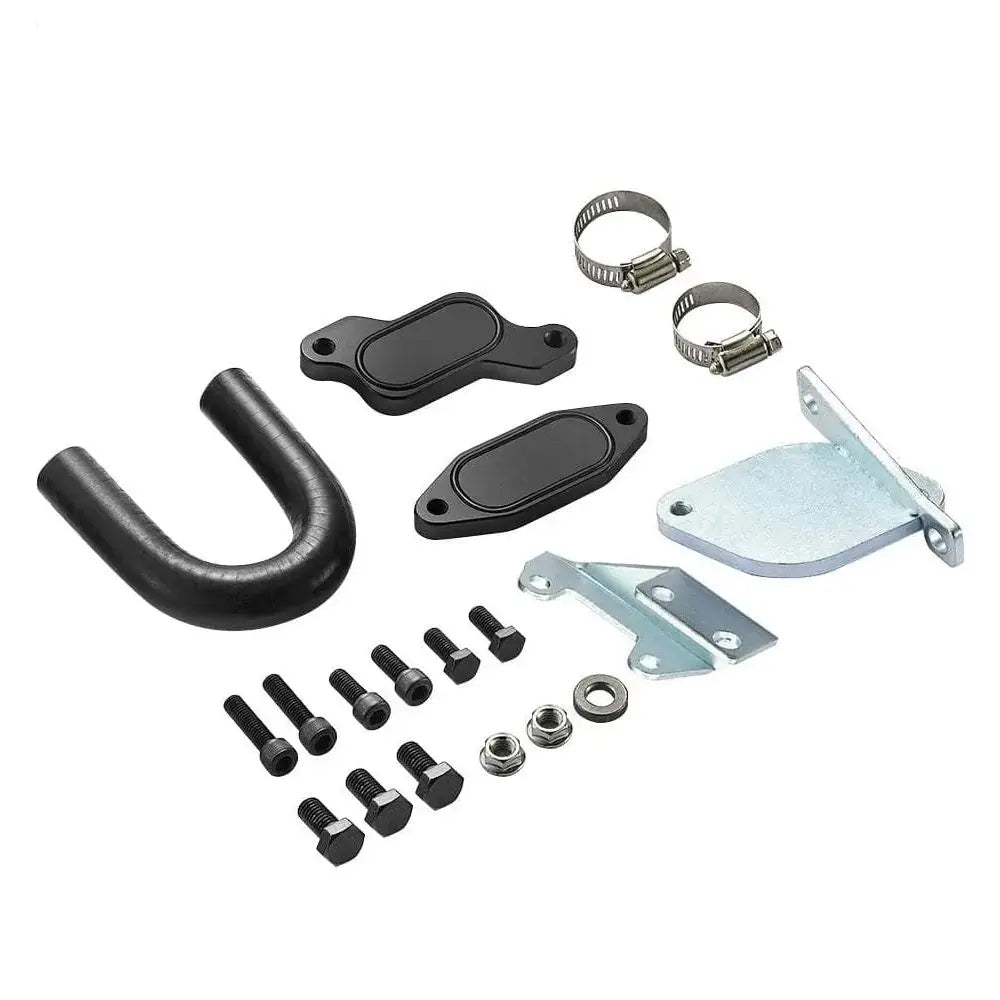 2007.5-2010 6.6L Duramax LMM EGR Delete Kit High Flow Intake Elbow Pipe Tube DieselPerf