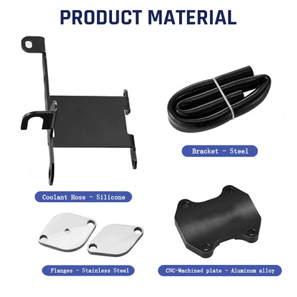 EGR Delete Kit For 2010-2025 Dodge Ram 2500 3500 6.7L Diesel