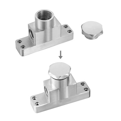 CCV PCV ReRoute Delete Kit For 2008-2010 6.4L Powerstroke Diesel Ford F250 F350 F450 F550