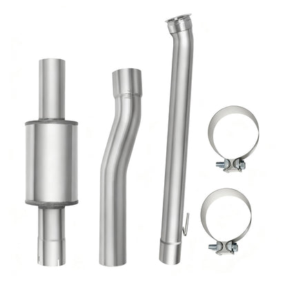 For 4"/5'' DPF Delete Race Pipe 2019+ Dodge Ram 2500/3500 6.7L Diesel