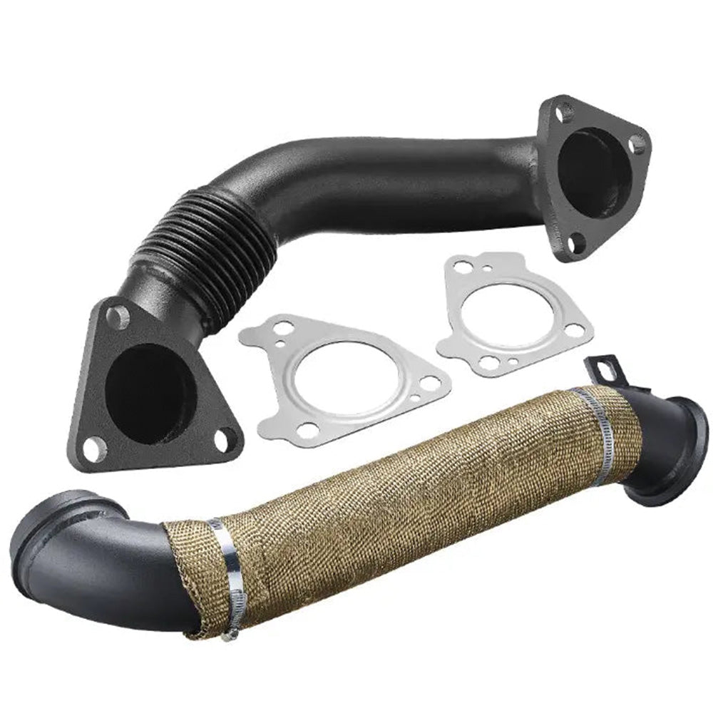 3'' Downpipe Exhaust For 2004.5-2010 LLY LBZ LMM 6.6L Duramax Diesel